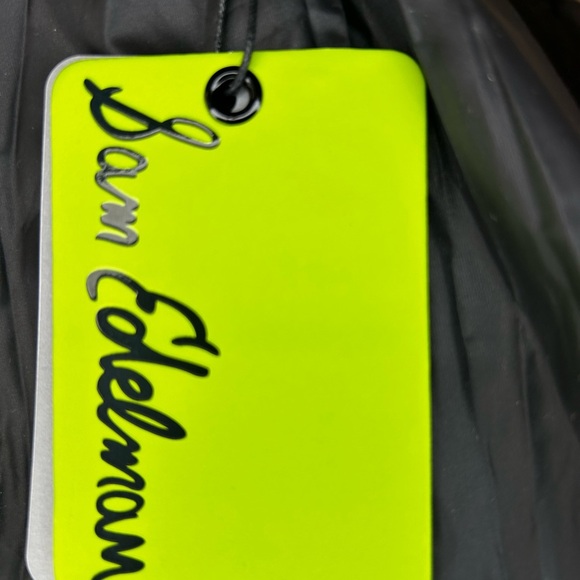 Sam Edelman Black Puffer Coat with Quilted Design - Picture 3 of 7